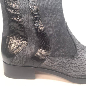 Mauri 2226 Sharkskin/Lizard Chelsea Boots - Dudes Boutique