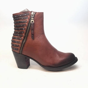 Denver Boots Lady Gabriel Tan Ankle Boots - Dudes Boutique