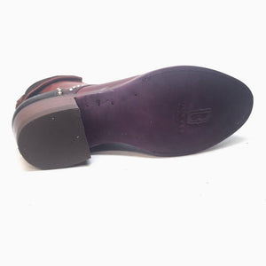 Denver Mountain Co. 'Lady Quincy' Crystal Leather Ankle Boots - Dudes Boutique