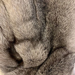 Barya NewYork Men's Full Arctic Silver Fox Fur Coat - Dudes Boutique