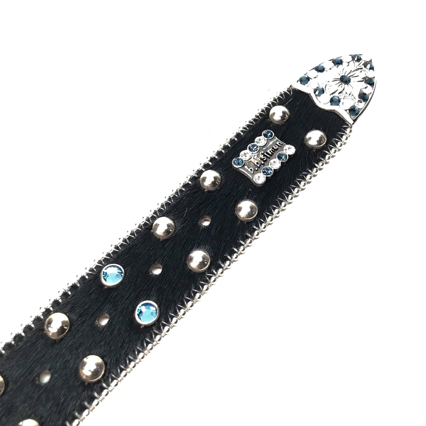 b.b. Simon 'Double Pony' Crystal Belt - Dudes Boutique