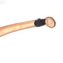 Los Altos Black Ostrich Belt - Dudes Boutique