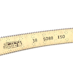 b.b. Simon 'Violet Pony' Double Crystal Belt - Dudes Boutique