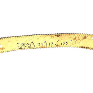 b.b. Simon 'Natural Skulls' Pony Crystal Belt - Dudes Boutique