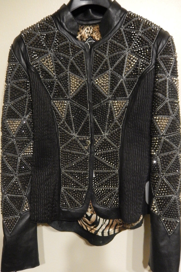 Kippys Cleo Diamond Studded Jacket - Dudes Boutique