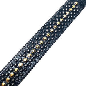 b.b. Simon 'Rose Gold' Fully Loaded Crystal Belts - Dudes Boutique