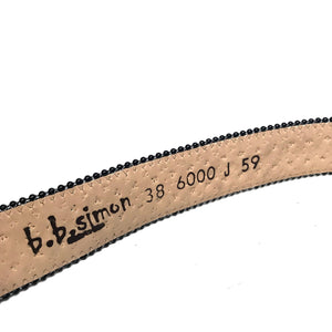 b.b. Simon 'Rose Gold' Fully Loaded Crystal Belts - Dudes Boutique