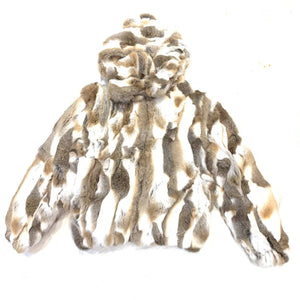 Kashani Men's Natural Hooded Fox Fur Coat - Dudes Boutique