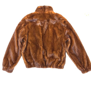 Kashani Men's Whisky Full Mink Fur Coat - Dudes Boutique