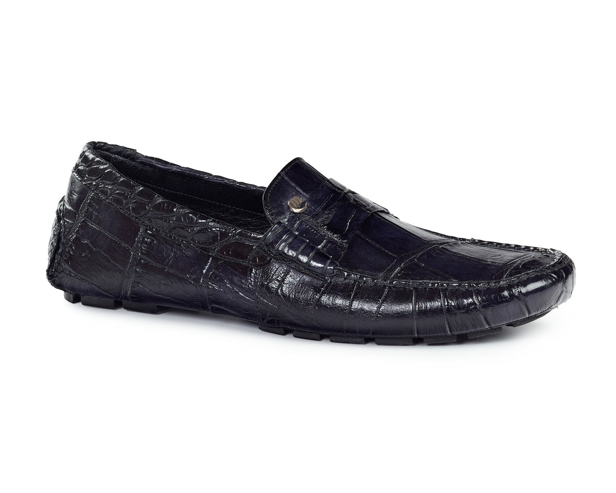 Mauri 3128 Ercole alligator driving loafers
