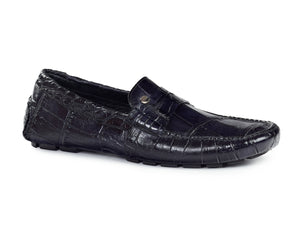 Mauri 3128 Ercole Alligator Driving Loafers - Dudes Boutique