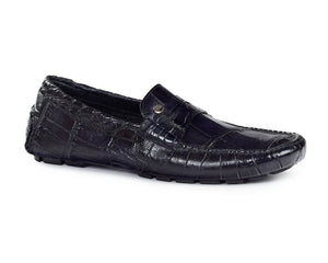 Mauri 3128 Ercole Alligator Driving Loafers - Dudes Boutique