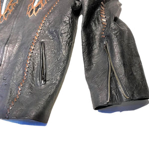 Kashani Hand Crafted Stingray Lambskin Jacket - Dudes Boutique