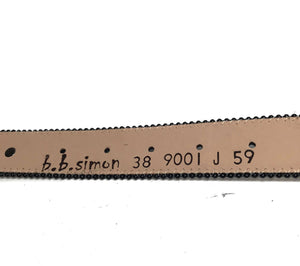 b.b. Simon Fully Big Block Monster Belt - Dudes Boutique