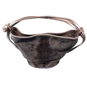 Kashani Luxury Chocolate Antelope Pocketbook Bag - Dudes Boutique