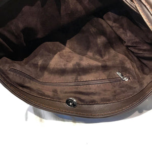 Kashani Luxury Chocolate Antelope Pocketbook Bag - Dudes Boutique