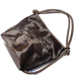 Kashani Luxury Chocolate Antelope Pocketbook Bag - Dudes Boutique