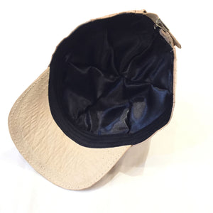 Kashani Cream All Over Alligator Strap back Hat - Dudes Boutique