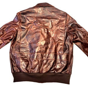 Schott NYC Men's Double Pocket Cowhide Leather Jacket - Dudes Boutique