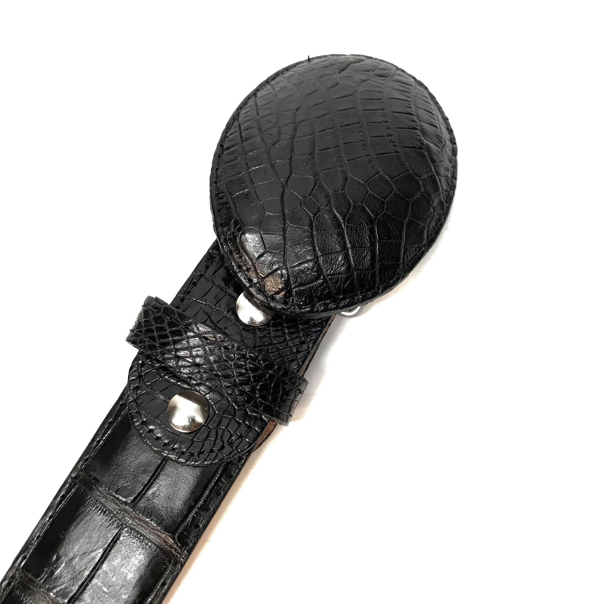 Safari Alligator Skin Belt - Dudes Boutique