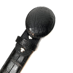 Safari Alligator Skin Belt - Dudes Boutique