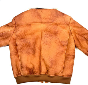 Jakewood Whiskey Shearling Bomber Jacket - Dudes Boutique