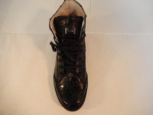 Mauri - Hi-top All-Over Alligator Lace Up Sneakers 8888 - Dudes Boutique