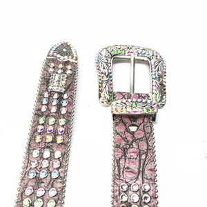 b.b. Simon 'Numbers' Crystal Belt - Dudes Boutique