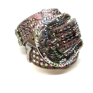 b.b. Simon 'Numbers' Crystal Belt - Dudes Boutique