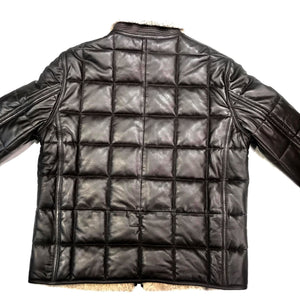Kashani Quilted Lambskin Shearling Coat - Dudes Boutique