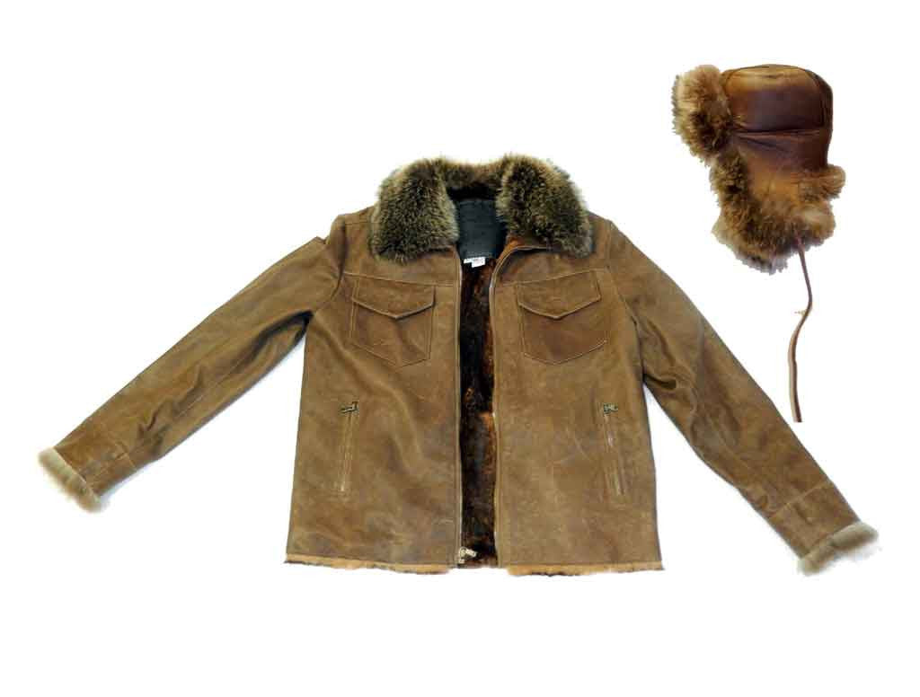 G-Gator - 5100 Cowhide Jacket w/ Beaver Fur Collar - Dudes Boutique