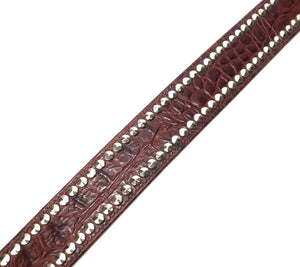 b.b. Simon 'Double Row Studded' Crystal Belt - Dudes Boutique