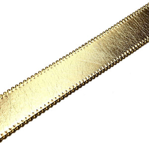 b.b. Simon 'Metallic Gold' Crystal Belt - Dudes Boutique