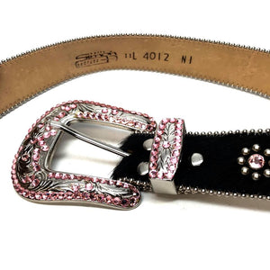 b.b. Simon 'Strawberry Pony' Crystal Belt - Dudes Boutique