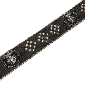 b.b. Simon 'Matrix Blackout' Crystal Belt - Dudes Boutique