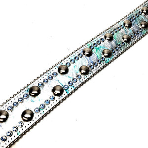 b.b. Simon 'Sea Water' Swarovski Crystal Belt - Dudes Boutique