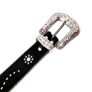 b.b. Simon 'Strawberry Pony' Crystal Belt - Dudes Boutique