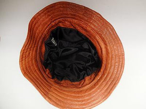 G Gator Crocodile x Lambskin Bucket Hat - Dudes Boutique