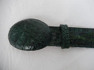 Los Altos Cross Stitch Hornback Crocodile Belt - Dudes Boutique