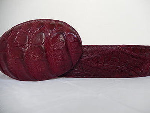 Los Altos Cross Stitch Hornback Crocodile Belt - Dudes Boutique