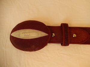 Kashani Stingray Belt - Dudes Boutique