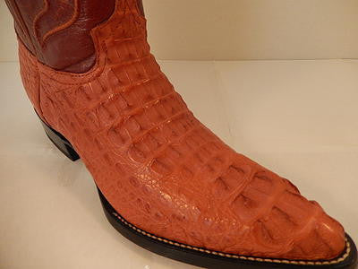 Wild West Boots Cognac Crocodile Cowboy Boot - Dudes Boutique