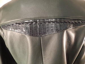 G Gator - 2006 Crocodile and Lambskin Jacket - Dudes Boutique