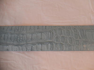 Wild West Boots Sky Blue Crocodile Belt - Dudes Boutique