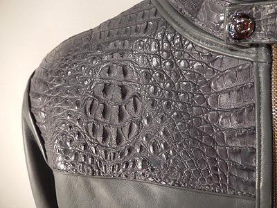 G Gator - 2006 Crocodile and Lambskin Jacket - Dudes Boutique