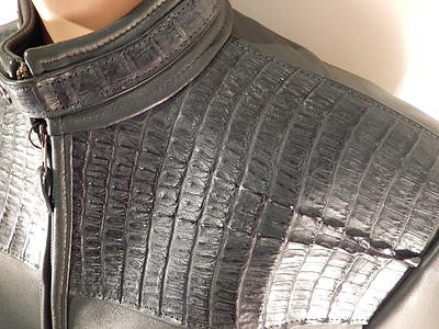 G Gator - 2006 Crocodile and Lambskin Jacket - Dudes Boutique