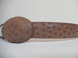 Los Altos Ostrich Belt - Dudes Boutique