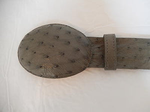 Los Altos Ostrich Belt - Dudes Boutique