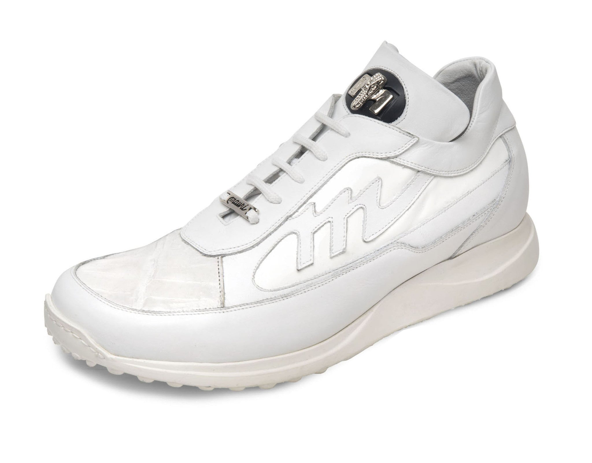 Mauri - "8555 Eclisse" Crocodile Sneaker - Dudes Boutique