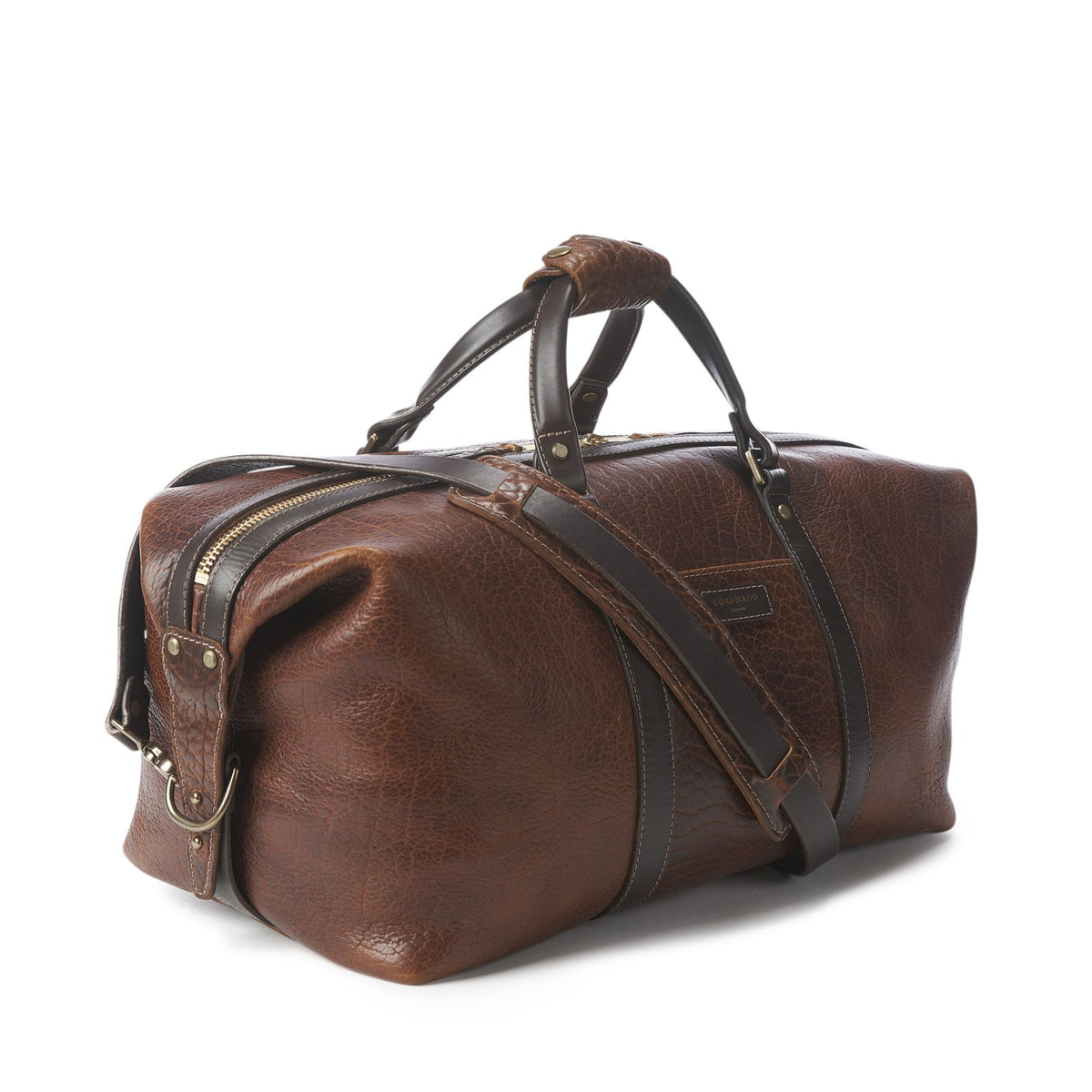 Coronado Leather No.105 Bison Duffel Bag - Dudes Boutique